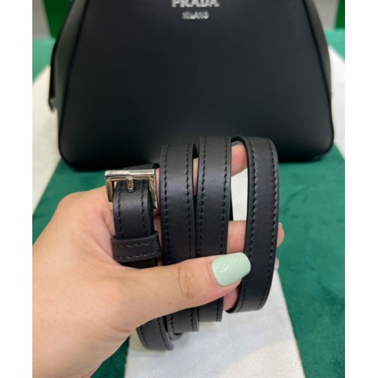 Fake Prada Small Leather Prada Supernova Handbag 1BA366 Black Replica Replica Prada Small Leather Prada Supernova Handbag 1BA366 Black