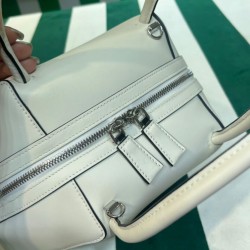 Replica Prada Small Leather Prada Supernova Handbag 1BA366 Cream