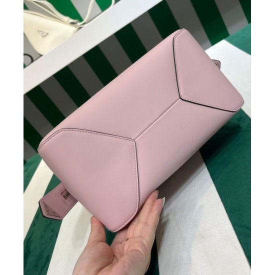 Replica Prada Small Leather Prada Supernova Handbag 1BA366 Pink Fake Prada Small Leather Prada Supernova Handbag 1BA366 Pink Replica