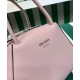 Replica Prada Small Leather Prada Supernova Handbag 1BA366 Pink Fake Prada Small Leather Prada Supernova Handbag 1BA366 Pink Replica