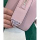 Replica Prada Small Leather Prada Supernova Handbag 1BA366 Pink Fake Prada Small Leather Prada Supernova Handbag 1BA366 Pink Replica