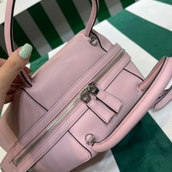 Fake Prada Small Leather Prada Supernova Handbag 1BA366 Pink Replica