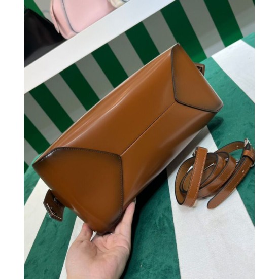 Replica Prada Medium Brushed Leather Prada Supernova Handbag 1BA365 Coffee Replica Prada Medium Brushed Leather Prada Supernova Handbag 1BA365 Coffee