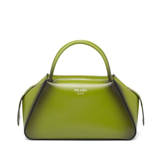 Replica Prada Medium Brushed Leather Prada Supernova Handbag 1BA365 Green Replica Prada Medium Brushed Leather Prada Supernova Handbag 1BA365 Green