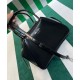 Fake Prada Small Brushed Leather Prada Supernova Handbag 1BA366 Black Replica Replica Prada Small Brushed Leather Prada Supernova Handbag 1BA366 Black