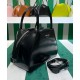 Fake Prada Small Brushed Leather Prada Supernova Handbag 1BA366 Black Replica Replica Prada Small Brushed Leather Prada Supernova Handbag 1BA366 Black