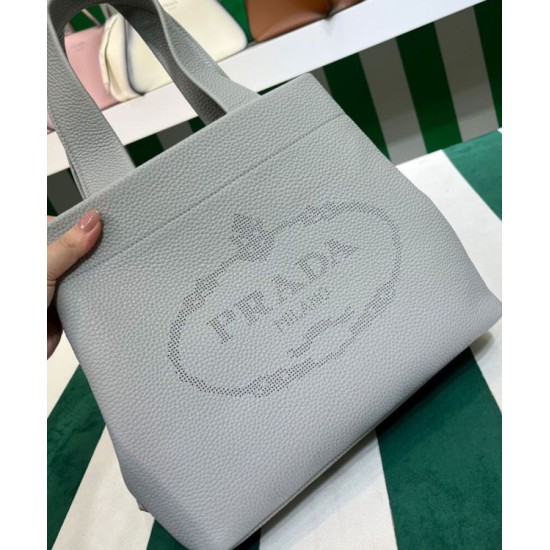 Fake Prada Medium Leather Tote Bag 1BG384 Gray Replica Replica Prada Medium Leather Tote Bag 1BG384 Gray