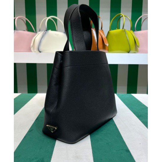 Fake Prada Medium Leather Tote Bag 1BG384 Black Replica Replica Prada Medium Leather Tote Bag 1BG384 Black