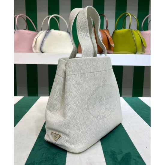 Replica Prada Medium Leather Tote Bag 1BG384 Cream Replica Prada Medium Leather Tote Bag 1BG384 Cream