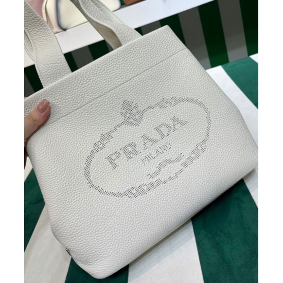 Replica Prada Medium Leather Tote Bag 1BG384 Cream Replica Prada Medium Leather Tote Bag 1BG384 Cream