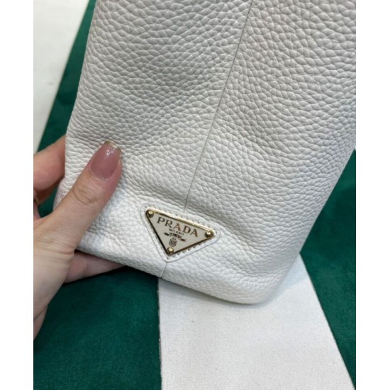 Replica Prada Medium Leather Tote Bag 1BG384 Cream Replica Prada Medium Leather Tote Bag 1BG384 Cream