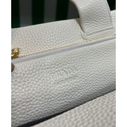 Replica Prada Medium Leather Tote Bag 1BG384 Cream Replica Prada Medium Leather Tote Bag 1BG384 Cream