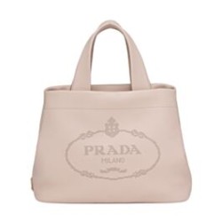 Replica Prada Medium Leather Tote Bag 1BG384 Pink