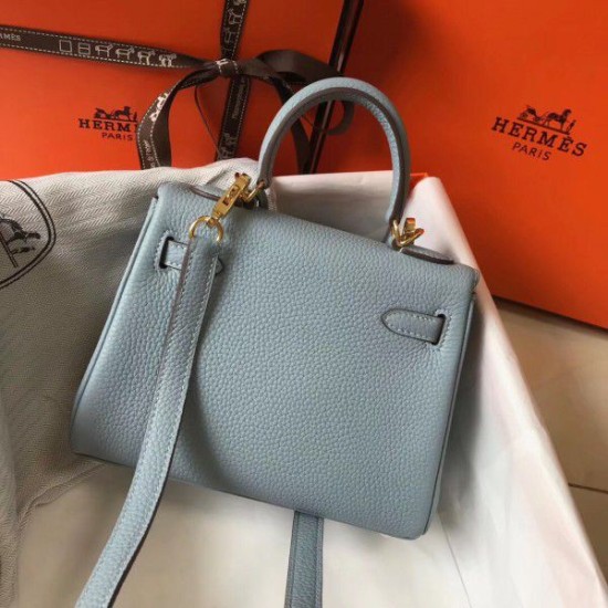 Fake Hermes Mini Kelly 20cm Bag Blue Replica Fake Hermes Mini Kelly 20cm Bag Blue Replica