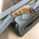 Fake Hermes Mini Kelly 20cm Bag Blue Replica Fake Hermes Mini Kelly 20cm Bag Blue Replica