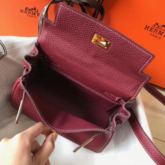 Fake Hermes Mini Kelly 20cm Bag Bordeaux Replica Replica Hermes Mini Kelly 20cm Bag Bordeaux