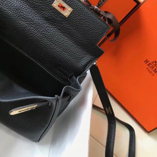 Fake Hermes Mini Kelly 20cm Bag Black Replica Replica Hermes Mini Kelly 20cm Bag Black