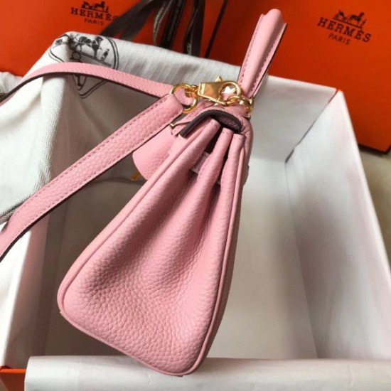 Replica Hermes Mini Kelly 20cm Bag Pink Replica Hermes Mini Kelly 20cm Bag Pink