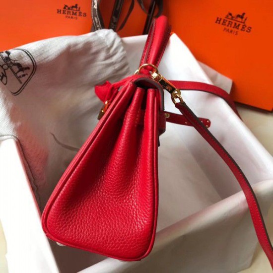 Replica Hermes Mini Kelly 20cm Bag Red Replica Hermes Mini Kelly 20cm Bag Red
