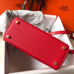 Replica Hermes Mini Kelly 20cm Bag Red