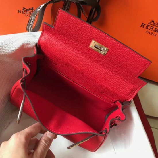 Replica Hermes Mini Kelly 20cm Bag Red Replica Hermes Mini Kelly 20cm Bag Red