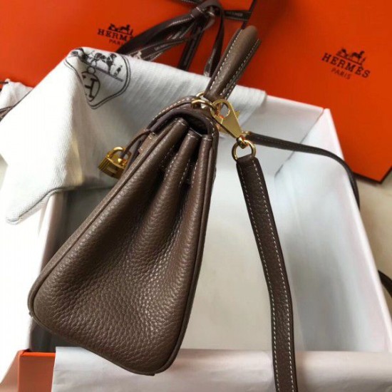 Replica Hermes Mini Kelly 20cm Bag Taupe Replica Hermes Mini Kelly 20cm Bag Taupe