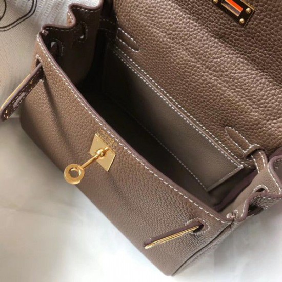 Replica Hermes Mini Kelly 20cm Bag Taupe Replica Hermes Mini Kelly 20cm Bag Taupe