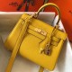 Replica Hermes Mini Kelly 20cm Bag Yellow Replica Hermes Mini Kelly 20cm Bag Yellow