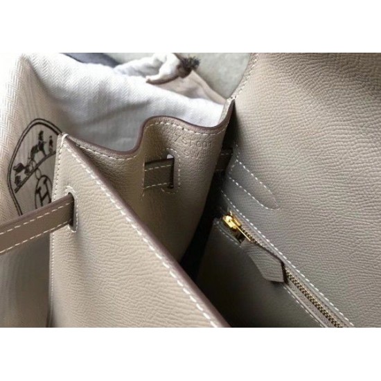 Fake Hermes Kelly 25cm Sellier Bag Epsom Leather Gris Replica Replica Hermes Kelly 25cm Sellier Bag Epsom Leather Gris