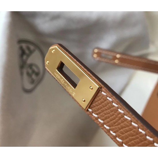Fake Hermes Kelly 25cm Sellier Bag Epsom Leather Brown Replica Replica Hermes Kelly 25cm Sellier Bag Epsom Leather Brown