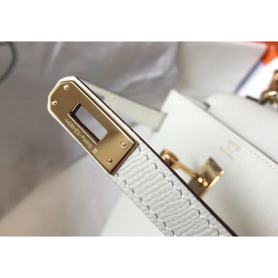 Replica Hermes Kelly 25cm Sellier Bag Epsom Leather White Replica Hermes Kelly 25cm Sellier Bag Epsom Leather White