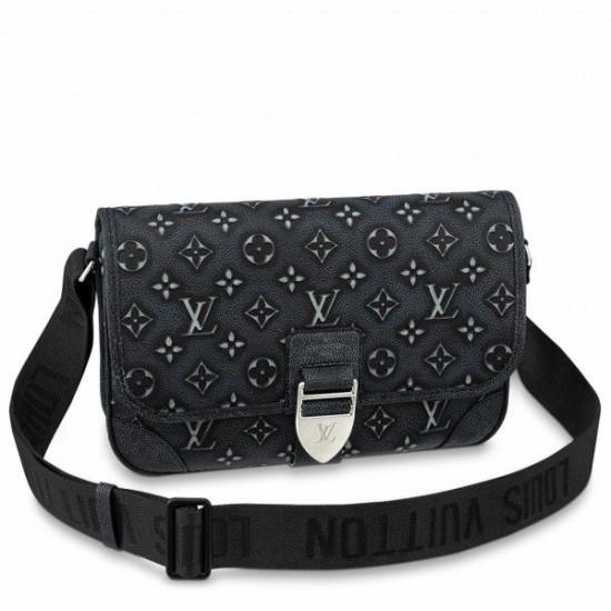 Replica Louis Vuitton Archy Messenger MM Bag In Monogram Calfskin M21358