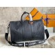 Replica Louis Vuitton Keepall Bandouliere 50 Bag In Taurillon Leather M21382 Fake Louis Vuitton Keepall Bandouliere 50 Bag In Taurillon Leather M21382 Replica