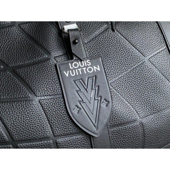 Replica Louis Vuitton Keepall Bandouliere 50 Bag In Taurillon Leather M21382 Fake Louis Vuitton Keepall Bandouliere 50 Bag In Taurillon Leather M21382 Replica