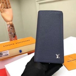 Fake Louis Vuitton Brazza Wallet Taiga Leather M30292 Replica