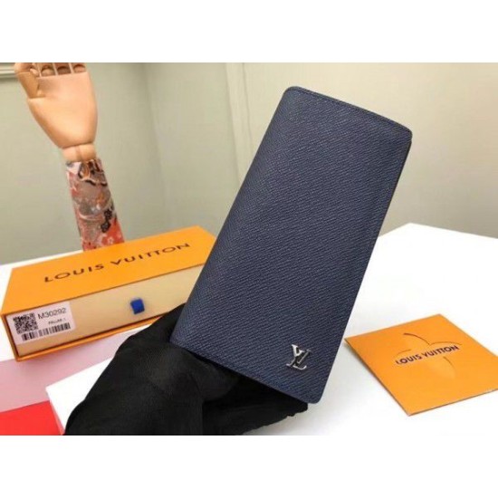 Fake Louis Vuitton Brazza Wallet Taiga Leather M30292 Replica Fake Louis Vuitton Brazza Wallet Taiga Leather M30292 Replica