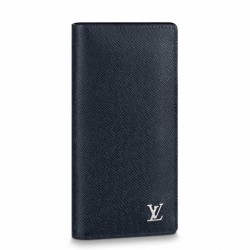 Fake Louis Vuitton Brazza Wallet Taiga Leather M30292 Replica