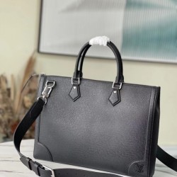 Replica Louis Vuitton Slim Briefcase In Taiga Leather M30810