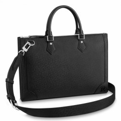 Replica Louis Vuitton Slim Briefcase In Taiga Leather M30810