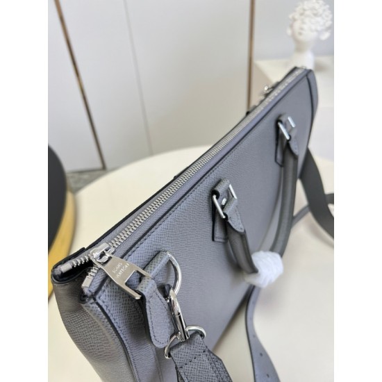 Replica Louis Vuitton Slim Briefcase In Taiga Leather M30856 Fake Louis Vuitton Slim Briefcase In Taiga Leather M30856 Replica
