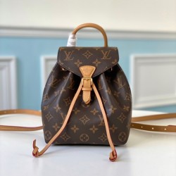Replica Louis Vuitton Montsouris BB Backpack In Monogram Canvas M45502