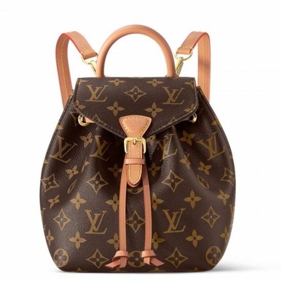 Fake Louis Vuitton Montsouris BB Backpack In Monogram Canvas M45502 Replica Replica Louis Vuitton Montsouris BB Backpack In Monogram Canvas M45502