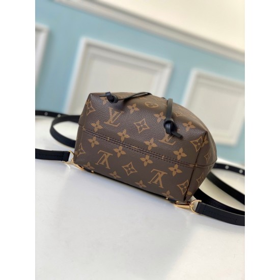 Fake Louis Vuitton Montsouris BB Backpack In Monogram Canvas M45516 Replica Replica Louis Vuitton Montsouris BB Backpack In Monogram Canvas M45516