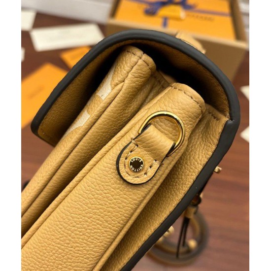 Replica Louis Vuitton Pochette Metis Bag In Monogram Empreinte Leather M45809 Replica Louis Vuitton Pochette Metis Bag In Monogram Empreinte Leather M45809