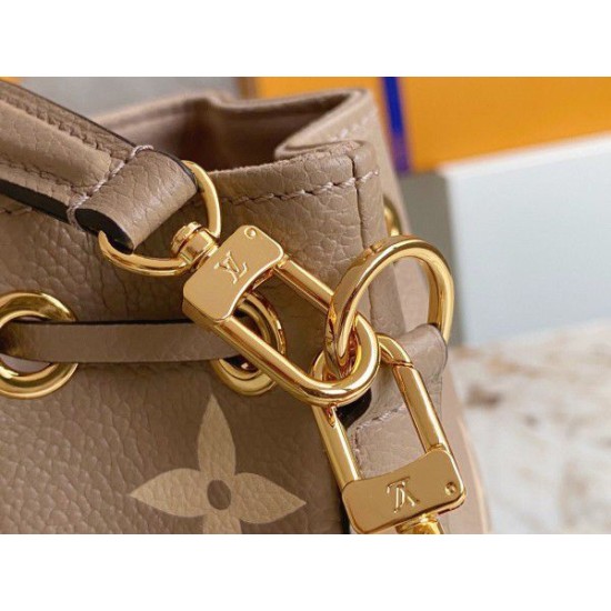 Replica Louis Vuitton Nano Noe Bag In Monogram Empreinte Leather M46291 Fake Louis Vuitton Nano Noe Bag In Monogram Empreinte Leather M46291 Replica