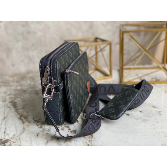 Replica Louis Vuitton Trio Messenger Bag Monogram Canvas M46340 Fake Louis Vuitton Trio Messenger Bag Monogram Canvas M46340 Replica
