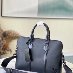 Fake Louis Vuitton Takeoff Briefcase In Aerogram Leather M59159 Replica