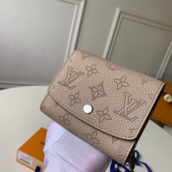 Replica Louis Vuitton Iris Compact Wallet Mahina Leather M62542