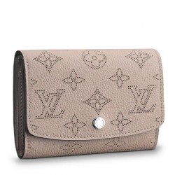 Replica Louis Vuitton Iris Compact Wallet Mahina Leather M62542
