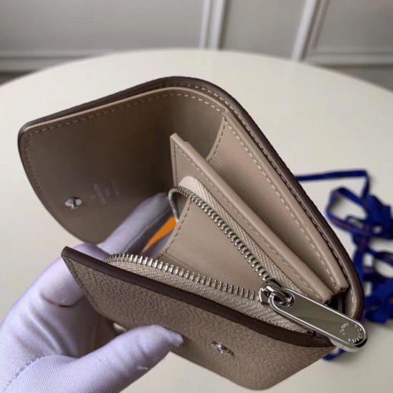 Fake Louis Vuitton Iris Compact Wallet Mahina Leather M62542 Replica Replica Louis Vuitton Iris Compact Wallet Mahina Leather M62542